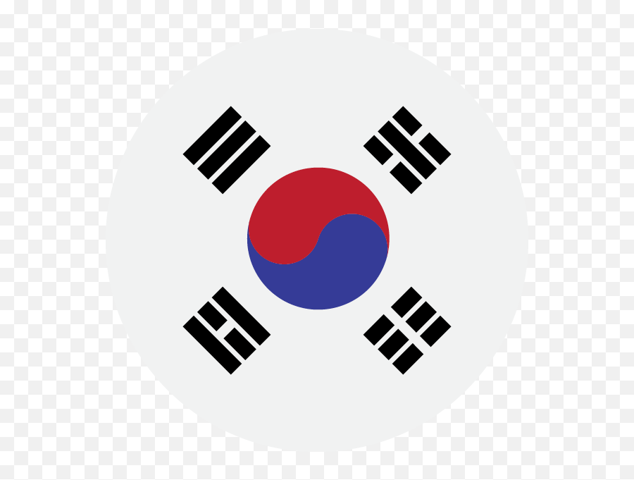 Korean - South Korea Flag Emoji,South Korea Flag Emoji