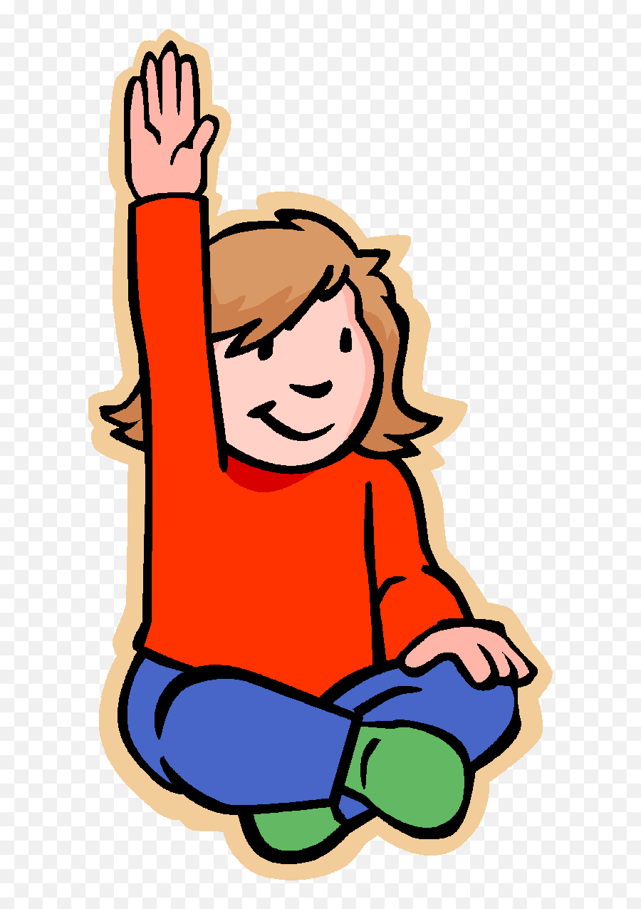 Raise Right Hand Clipart - Raise Your Hand To Speak Emoji,Hand Raising Emoji