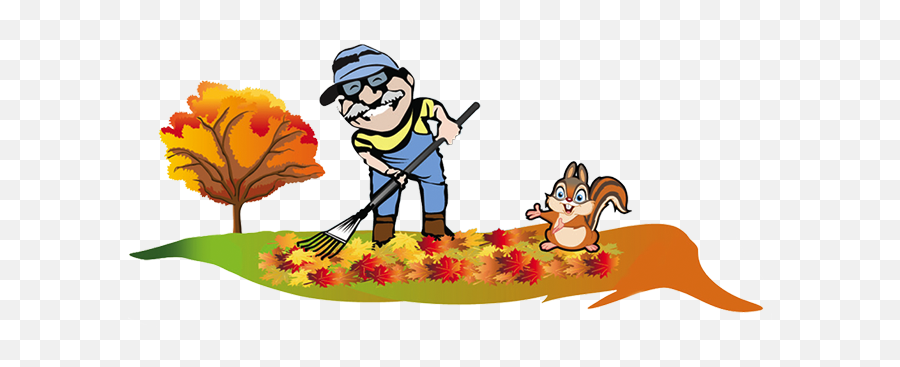 Rake Clipart October Newsletter - Leaf Clean Up Cartoon Emoji,Rake Emoji