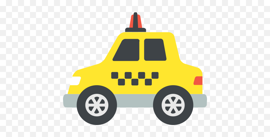 Emojione 1f695 - Taxi Vector Image Png Emoji,Car Emoji