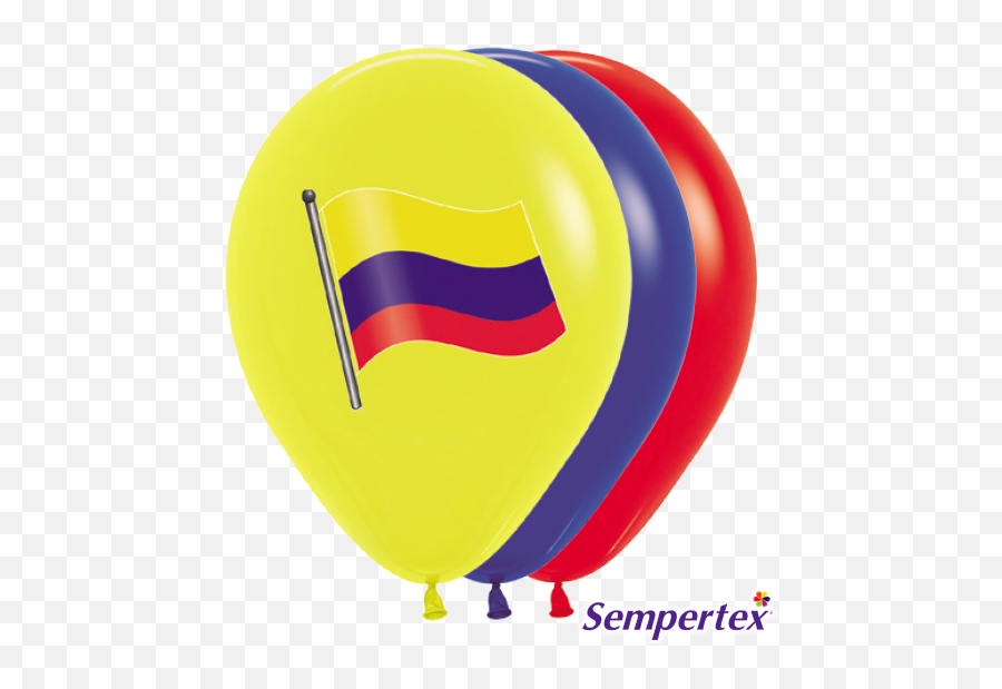 Globo R - Sempertex Emoji,Bandera De Colombia Emoji