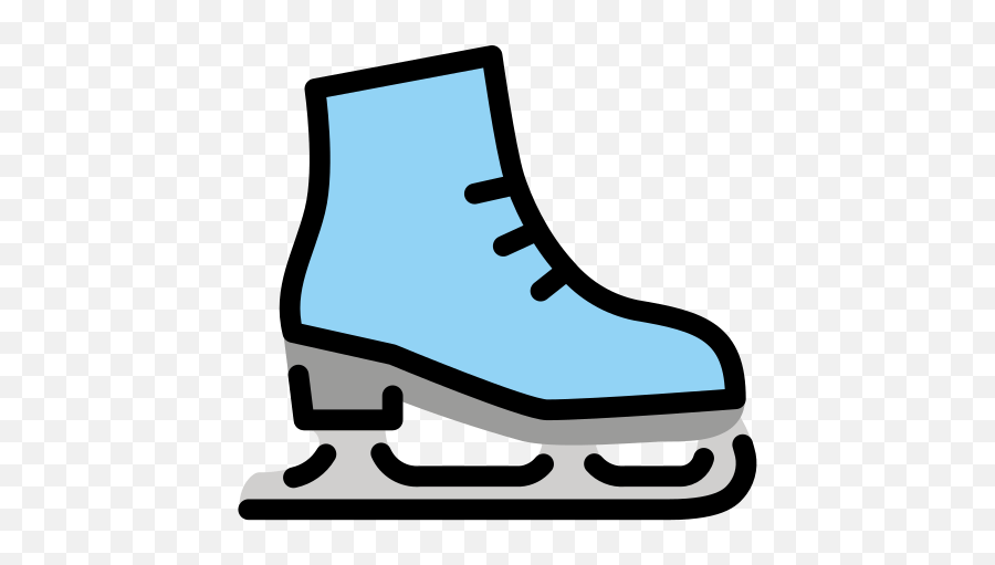 Ice Skate - Figure Skate Emoji,Skating Emoji