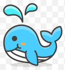 The Best Free Spouting Icon Images - Whale Emoji Png