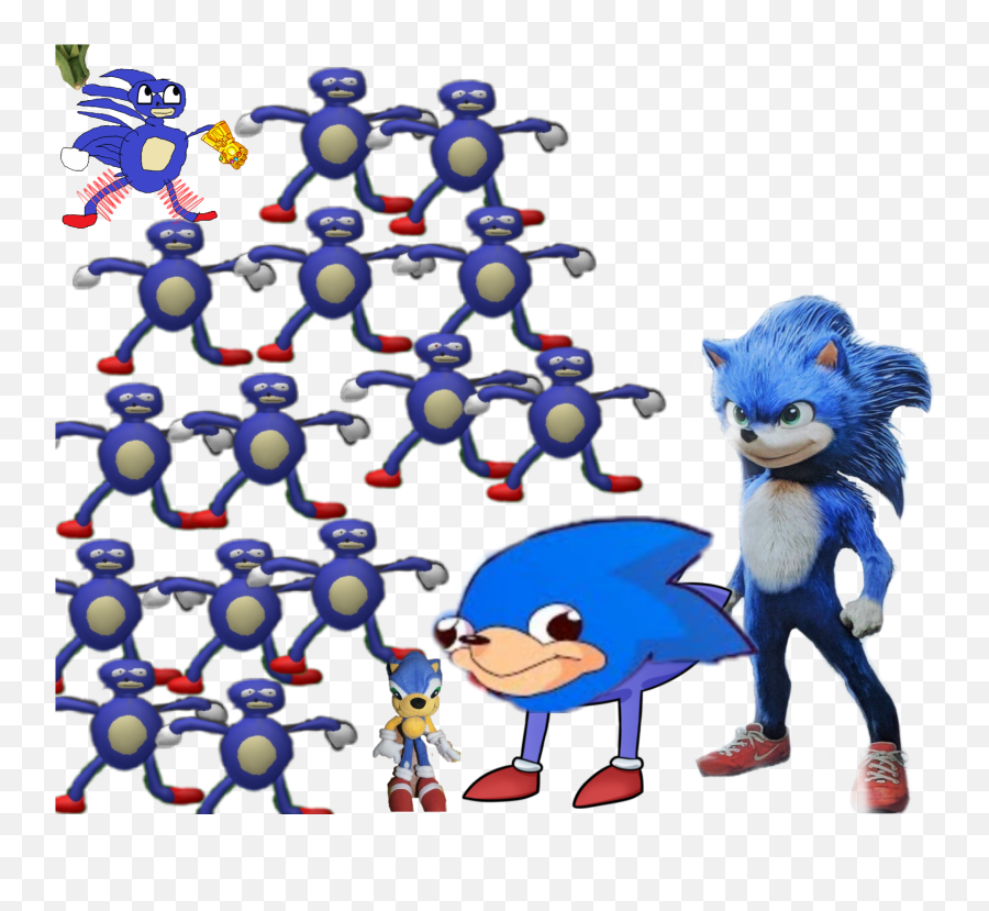 Sanic - Cartoon Emoji,Sanic Emoji