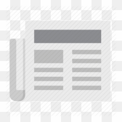 Object Emoji - Monochrome,Newspaper Emoji
