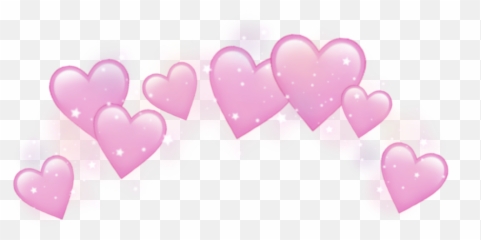 Emoji Emojis Sticker Stickers Alien Reupload Mycontent - Pink Heart Transparent