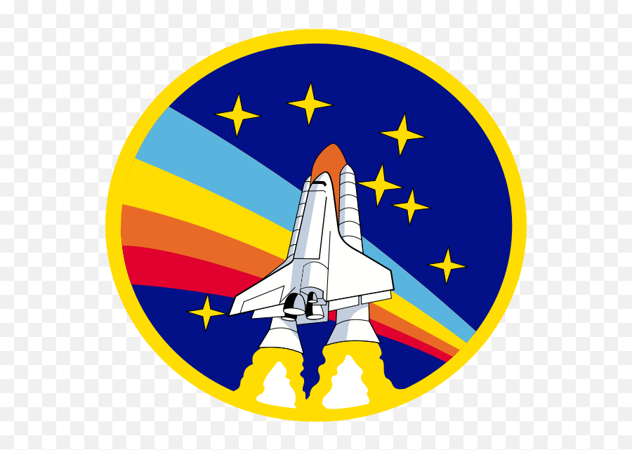 Vector Graphics Of Rainbow Rocket - Space Mission Clipart Emoji,Space Shuttle Emoji