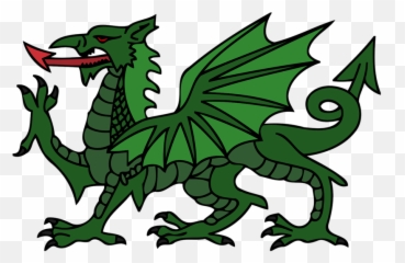 Animal Dragon Myth - Welsh Flag Emoji