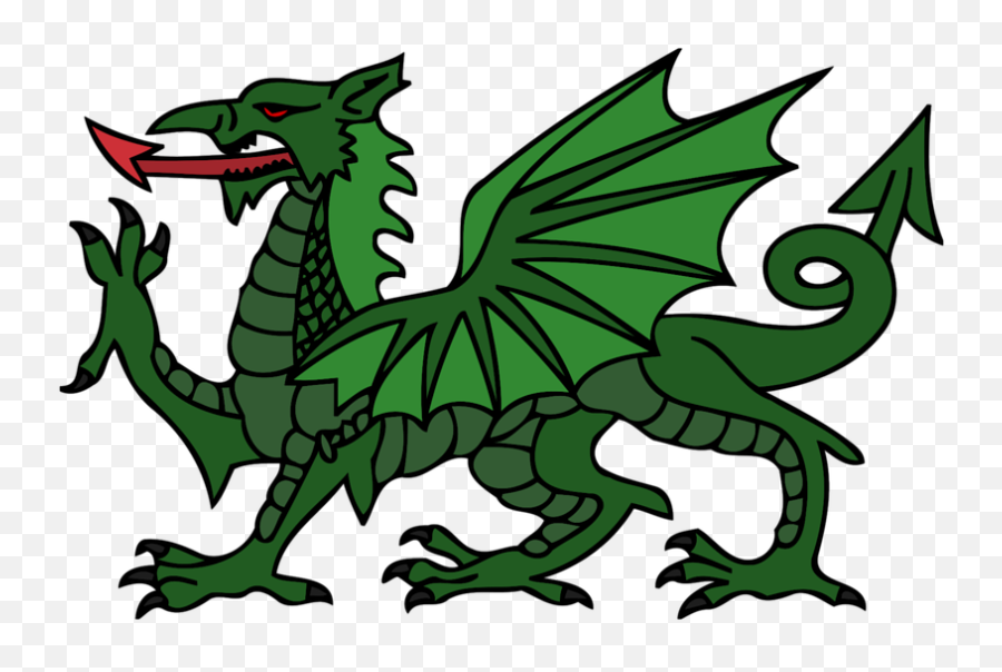 Animal Dragon Myth - Welsh Flag Emoji,Welsh Dragon Emoji