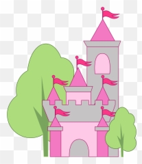 Princess Castle Clipart Free Clipart Images - Clipartix Clipart Cartoon Princess And Castle Emoji,Castle Emoji