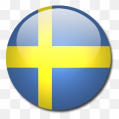 Flag Png And Vectors For Free Download - Sweden Buttonflag Emoji