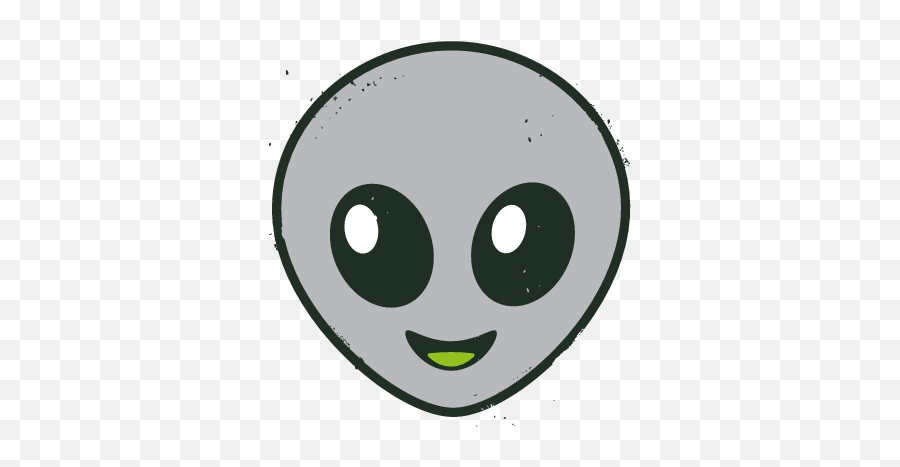 Emoji U2013 The Official Brand Inked - Alien Circle,Alien Emoji Png