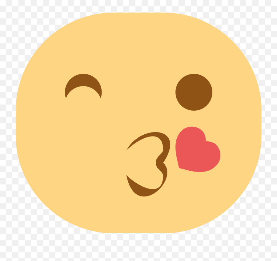 Filebreezeicons - Emotes22facekisssvg Wikimedia Commons Smiley Emoji,Kisses Emoticon Text