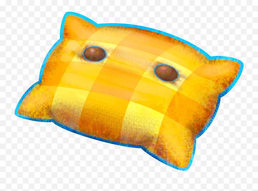 Pillow Clipart Png - Mario Y Luigi Dream Team Todos Los Modorros Emoji,Large Emoji Pillow