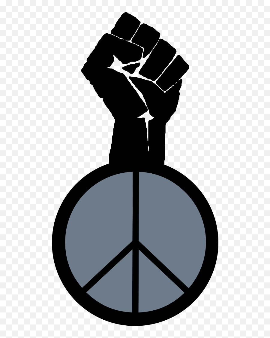 Download Clipart Library Raised Peace Clip Art - Symbols For Symbol For Black People Emoji,Black Peace Sign Emoji