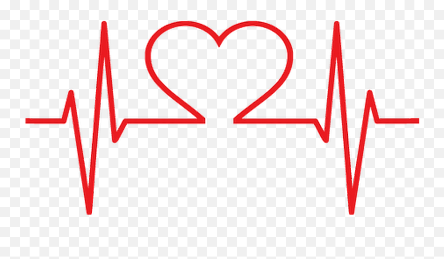 Heart Pulse - Ekg Clip Art Emoji,Heart Pulse Emoji