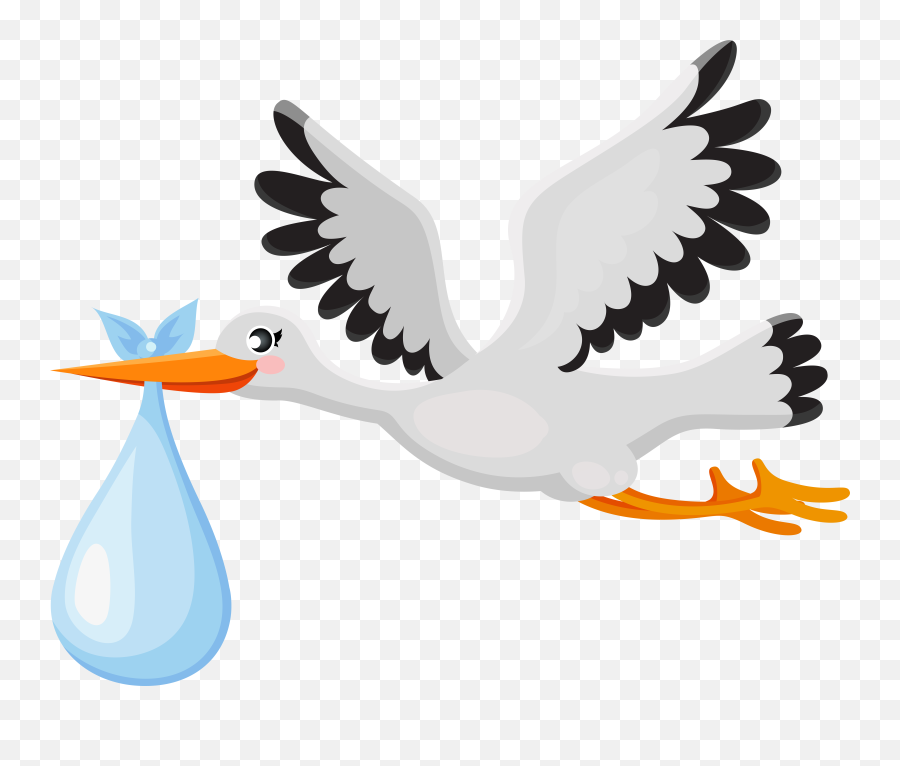 Transparent Clipart Baby Png Emoji,Stork Emoji