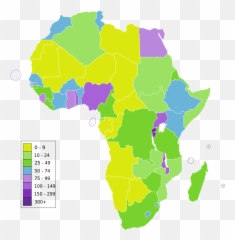 Africa Densidade Pop - Gsto Zaludnienia Afryki Emoji