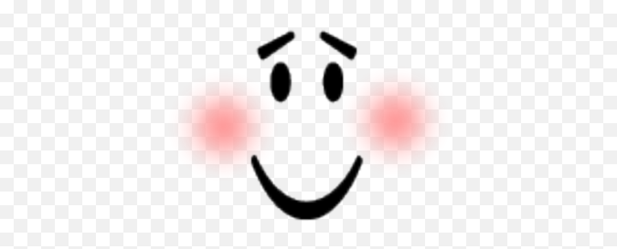 Blushing Face Free To Take - Roblox Smiley Emoji,Blush Face Emoticon