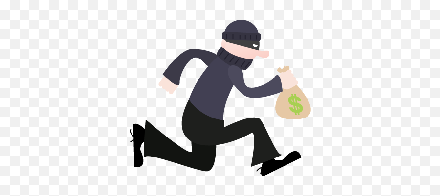 Thief Clipart Transparent - Robber Clipart Emoji,Theif Emoji