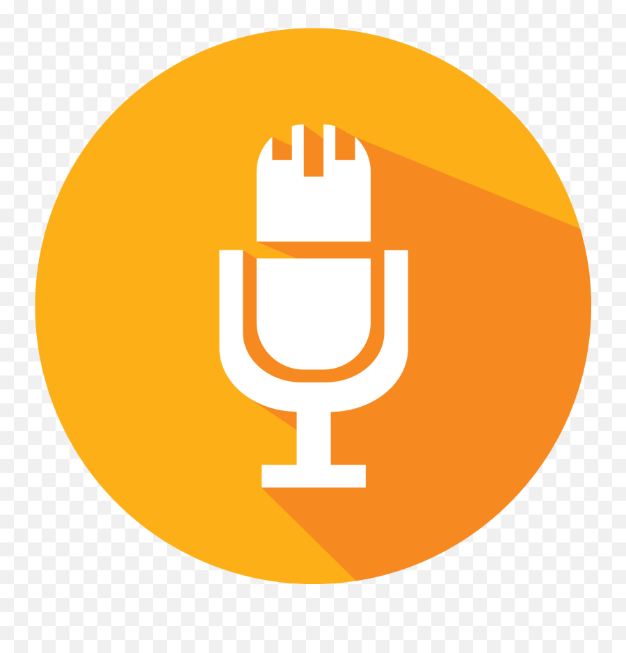 Free Flat Icon Microphone Png With Transparent Background - Number 3 In Yellow Circle Emoji,Microphone Emoji