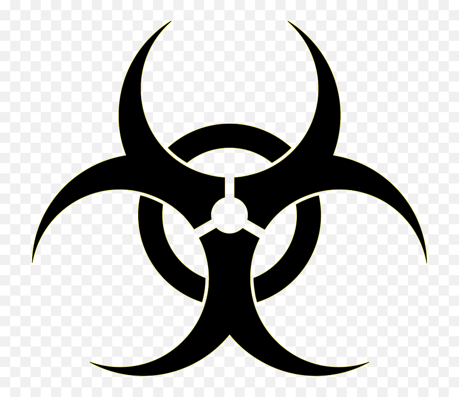 Green Transparent Biohazard Symbol - Biohazard Symbol Transparent Background Emoji,Nuke Emoji