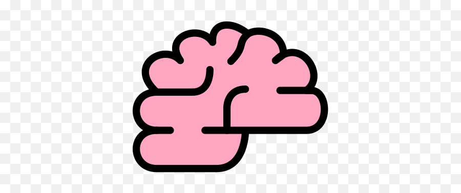 Brain Emoji - Clip Art,Half Star Emoji