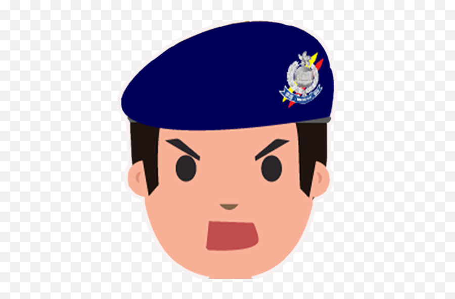 Download Hkp Stickers Free For Android - Hkp Stickers Apk Hk Police Cartoon Png Emoji,Salute Emoji Android
