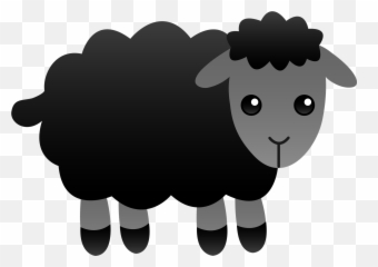 Baa Baa Black Sheep Clip Art - Baa Baa Black Sheep Clipart Emoji,Sheep Emoji