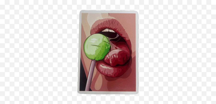 Products Made By Coolersbyu - Licking Lollipop Emoji,Licking Lips Emoticon
