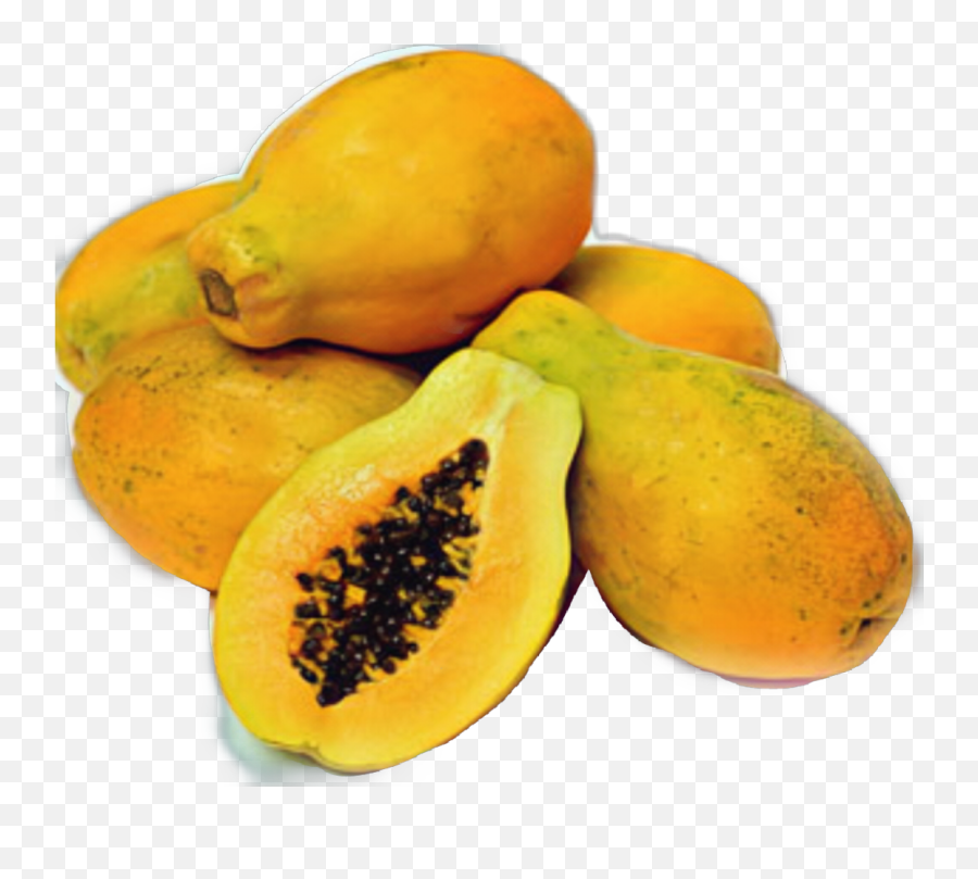 Papaya - Yellow Papayas Emoji,Papaya Emoji