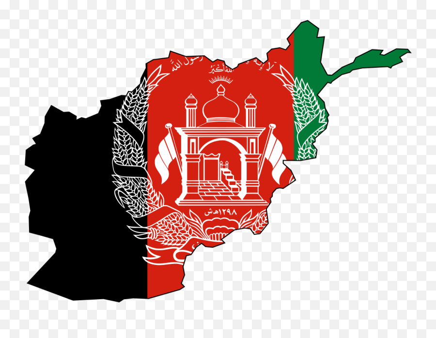 Flag Map Of Afghanistan - Afghanistan Flag Map Emoji,Afghan Flag Emoji