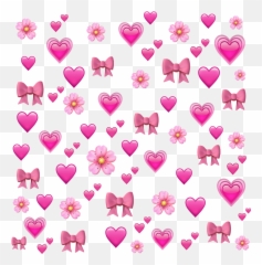 Emoji Background Pink Emojibackground Emojis Emojiselfi - Doki Doki Literature,Pink Emojis