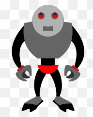 Terminator Robot Android - Evil Clipart Emoji