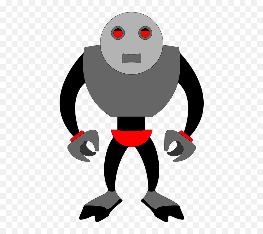 Terminator Robot Android - Evil Robot Clipart Emoji,Android Bee Emoji
