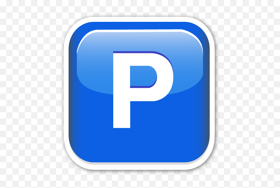 Negative Squared Latin Capital Letter P - Iphone P Emoji,Letter A Emoji