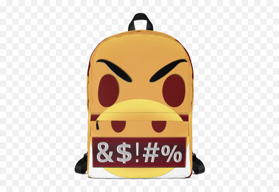 Emoji - School Bag Mockup Free,Backpack Emoji