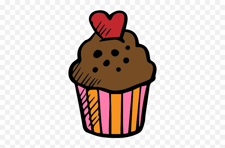 Bakery Food Cupcake Dessert Sweet - Day Food Icon Emoji,Cupcake Emoticon