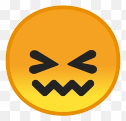Confounded Face Emoji Meaning With Pictures - Wiggly Mouth Emoji,Apple Emojis