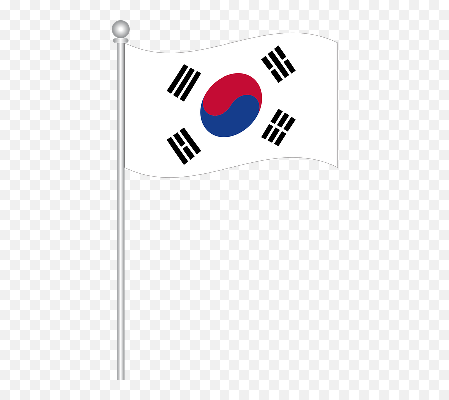 Flag Of South Korea World Flags - South Korea Flag Emoji,North Korea Flag Emoji