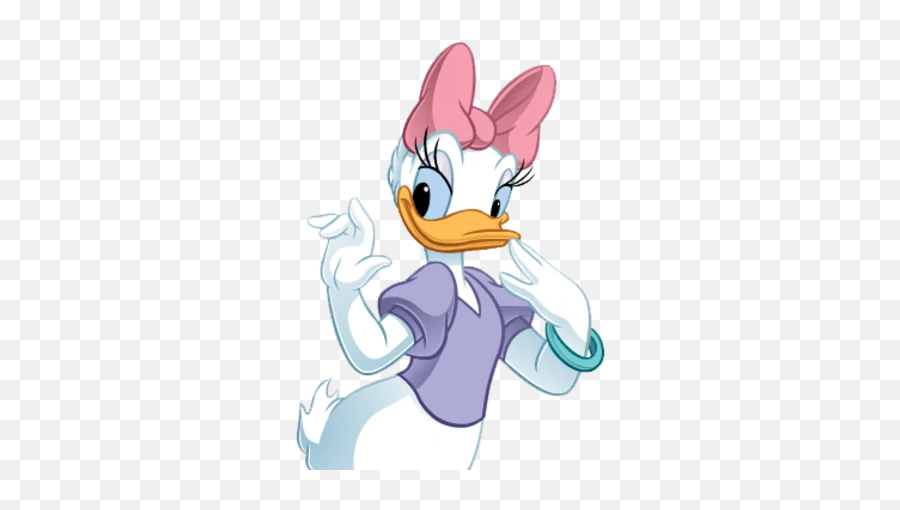 Daisy Duck - Minnie Mouse And Daisy Duck Costumes Emoji,Swan Emoji