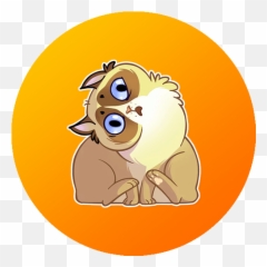 Koko Cat Sticker For Whatsapp - Cartoon Emoji