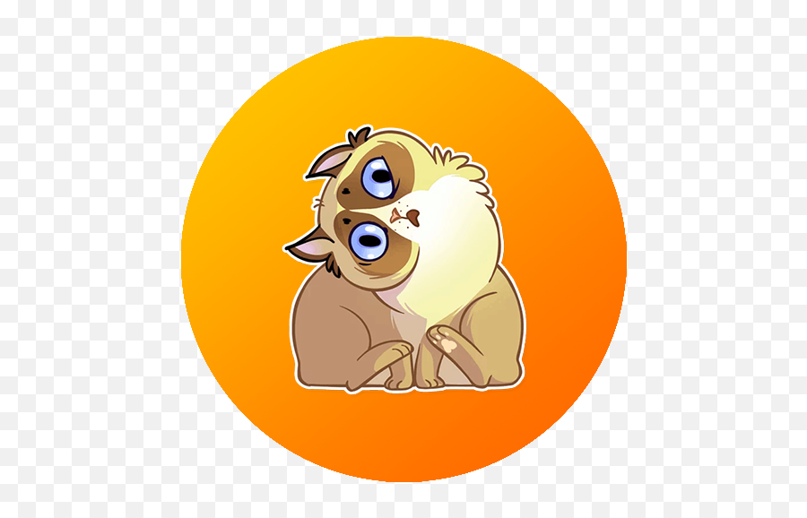 Koko Cat Sticker For Whatsapp - Cartoon Emoji,Koko Emoji