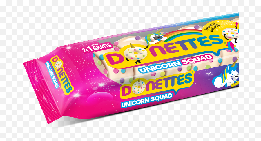 Esto Es Una Fantasía Llegan Los Donettes Unicornio - Snack Emoji,Bizcocho De Emoji