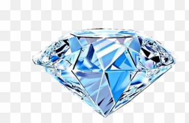 Blue Diamond Crystal Gems Stone Jewel Jewelry Pretty - Diamond Mining Emoji,Jewel Emoji