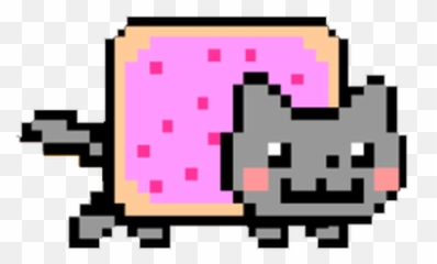 Nyan Cat Clipart - Nyan Cat Transparent Background Emoji,Nyan Cat Emoji
