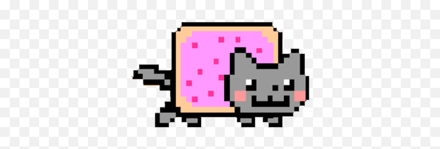 Nyan Cat Clipart - Nyan Cat Transparent Background Emoji,Nyan Cat Emoji