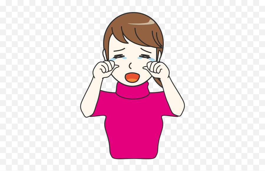 Laki - Girl Crying Clip Art Emoji,Emoji Charger