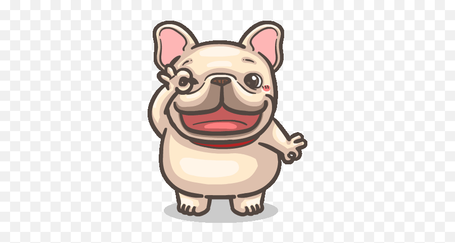 French Bulldog Pigu - French Bulldog Pigu Emoji,French Bulldog Emoji