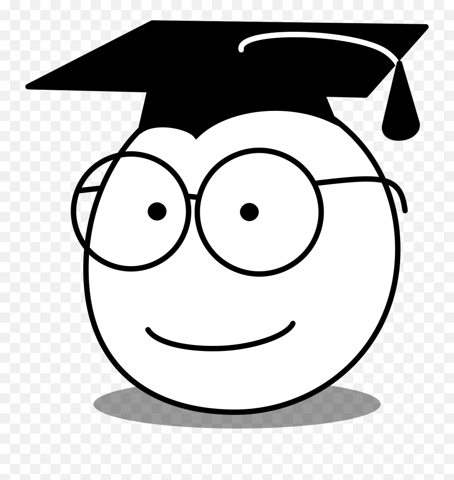Face Eyes Caricature Comic Student Drawing Free Image - Graduation Clip Art Emoji,Skype Ok Emoticon